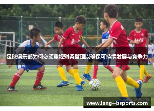 足球俱乐部为何必须重视财务管理以确保可持续发展与竞争力