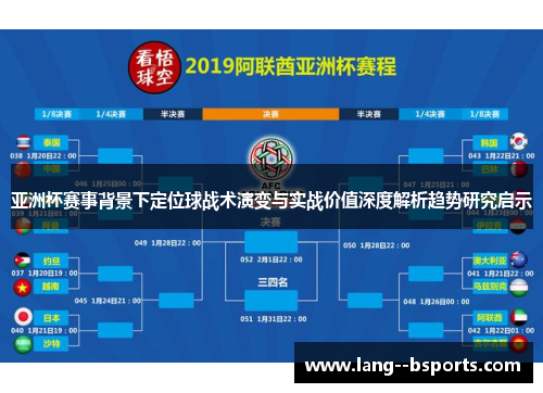 亚洲杯赛事背景下定位球战术演变与实战价值深度解析趋势研究启示 亚洲杯赛事背景下定位球战术演变与实战价值深度解析趋势研究启示